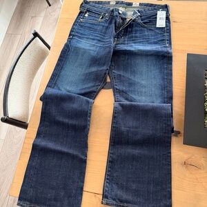 Men’s dark wash AG jeans